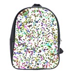 Paint on a white background                                  School Bag (Large) Front