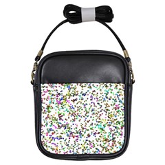 Paint On A White Background                                  Girls Sling Bag by LalyLauraFLM