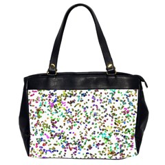 Paint On A White Background                                  Oversize Office Handbag (2 Sides) by LalyLauraFLM