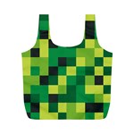 Minecraft Full Print Recycle Bags (M)  Back