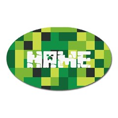 Minecraft Oval Magnet