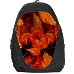 Ablaze With Beautiful Fractal Fall Colors Backpack Bag Front