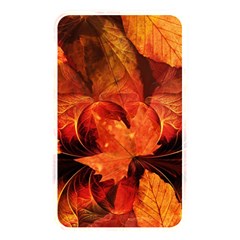 Ablaze With Beautiful Fractal Fall Colors Memory Card Reader by jayaprime