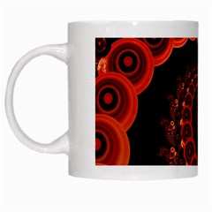 Chinese Lantern Festival For A Red Fractal Octopus White Mugs by jayaprime