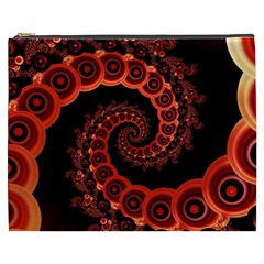 Chinese Lantern Festival For A Red Fractal Octopus Cosmetic Bag (xxxl)  by jayaprime