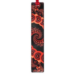 Chinese Lantern Festival For A Red Fractal Octopus Large Book Marks by jayaprime