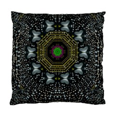 Leaf Earth And Heart Butterflies In The Universe Standard Cushion Case (one Side) by pepitasart