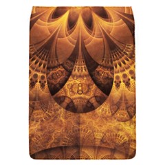 Beautiful Gold And Brown Honeycomb Fractal Beehive Flap Covers (s)  by jayaprime