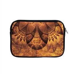 Beautiful Gold And Brown Honeycomb Fractal Beehive Apple Macbook Pro 15  Zipper Case by jayaprime