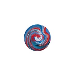 Red And Blue Rounds 1  Mini Magnets by berwies