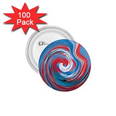 Red And Blue Rounds 1 75  Buttons (100 Pack)  by berwies