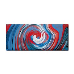 Red And Blue Rounds Cosmetic Storage Cases by berwies