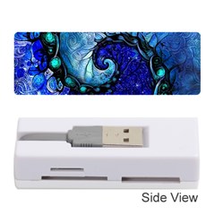 Nocturne Of Scorpio, A Fractal Spiral Painting Memory Card Reader (stick)  by jayaprime