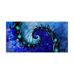 Nocturne Of Scorpio, A Fractal Spiral Painting Yoga Headband by jayaprime