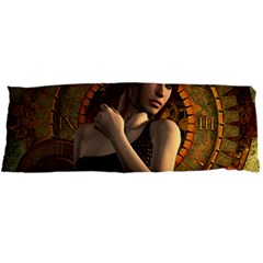 Wonderful Steampunk Women With Clocks And Gears Body Pillow Case Dakimakura (two Sides) by FantasyWorld7