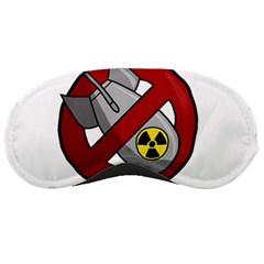 No Nuclear Weapons Sleeping Masks by Valentinaart