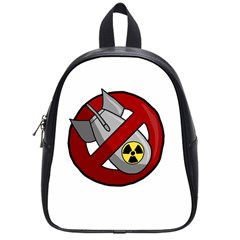 No Nuclear Weapons School Bag (small)