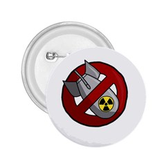 No Nuclear Weapons 2 25  Buttons by Valentinaart