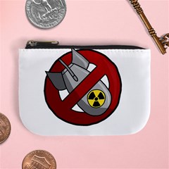 No Nuclear Weapons Mini Coin Purses by Valentinaart