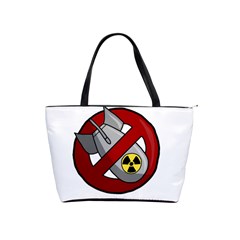 No Nuclear Weapons Shoulder Handbags