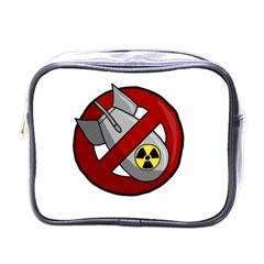 No Nuclear Weapons Mini Toiletries Bags