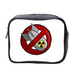 No Nuclear Weapons Mini Toiletries Bag 2-side by Valentinaart