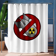 No Nuclear Weapons Shower Curtain 60  X 72  (medium) 