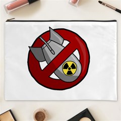 No Nuclear Weapons Cosmetic Bag (xxxl) 