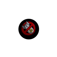 No Nuclear Weapons 1  Mini Magnets