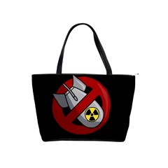 No Nuclear Weapons Shoulder Handbags by Valentinaart