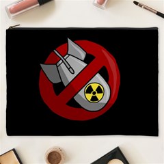 No Nuclear Weapons Cosmetic Bag (xxxl) 