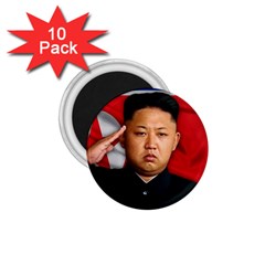 Kim Jong-un 1 75  Magnets (10 Pack)  by Valentinaart