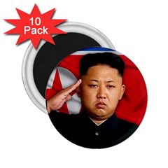 Kim Jong-un 2 25  Magnets (10 Pack)  by Valentinaart