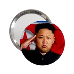 Kim Jong-un 2 25  Handbag Mirrors by Valentinaart