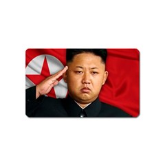 Kim Jong-un Magnet (name Card) by Valentinaart