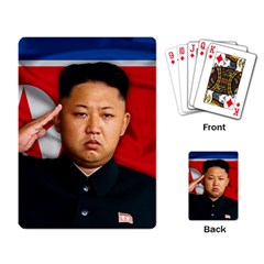 Kim Jong-un Playing Card by Valentinaart