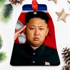 Kim Jong-un Bell Ornament (two Sides) by Valentinaart