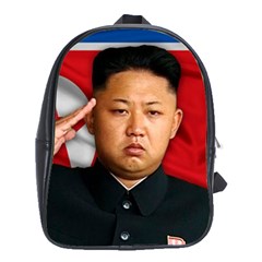 Kim Jong-un School Bag (xl) by Valentinaart