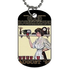 Good Housekeeping Dog Tag (two Sides) by Valentinaart