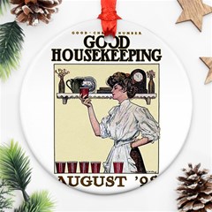 Good Housekeeping Ornament (round) by Valentinaart