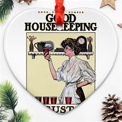 Good Housekeeping Ornament (heart) by Valentinaart