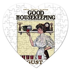 Good Housekeeping Jigsaw Puzzle (heart) by Valentinaart