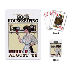 Good Housekeeping Playing Card by Valentinaart