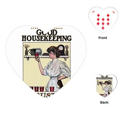 Good Housekeeping Playing Cards (heart)  by Valentinaart