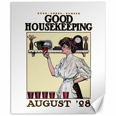 Good Housekeeping Canvas 8  X 10  by Valentinaart