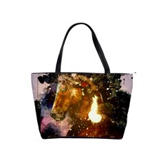 Wonderful Horse In Watercolors Shoulder Handbags by FantasyWorld7