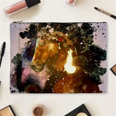 Wonderful Horse In Watercolors Cosmetic Bag (xl)