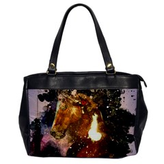 Wonderful Horse In Watercolors Office Handbags by FantasyWorld7