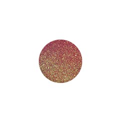 Rose Gold Sparkly Glitter Texture Pattern 1  Mini Buttons by paulaoliveiradesign