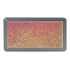 Rose Gold Sparkly Glitter Texture Pattern Memory Card Reader (mini) by paulaoliveiradesign